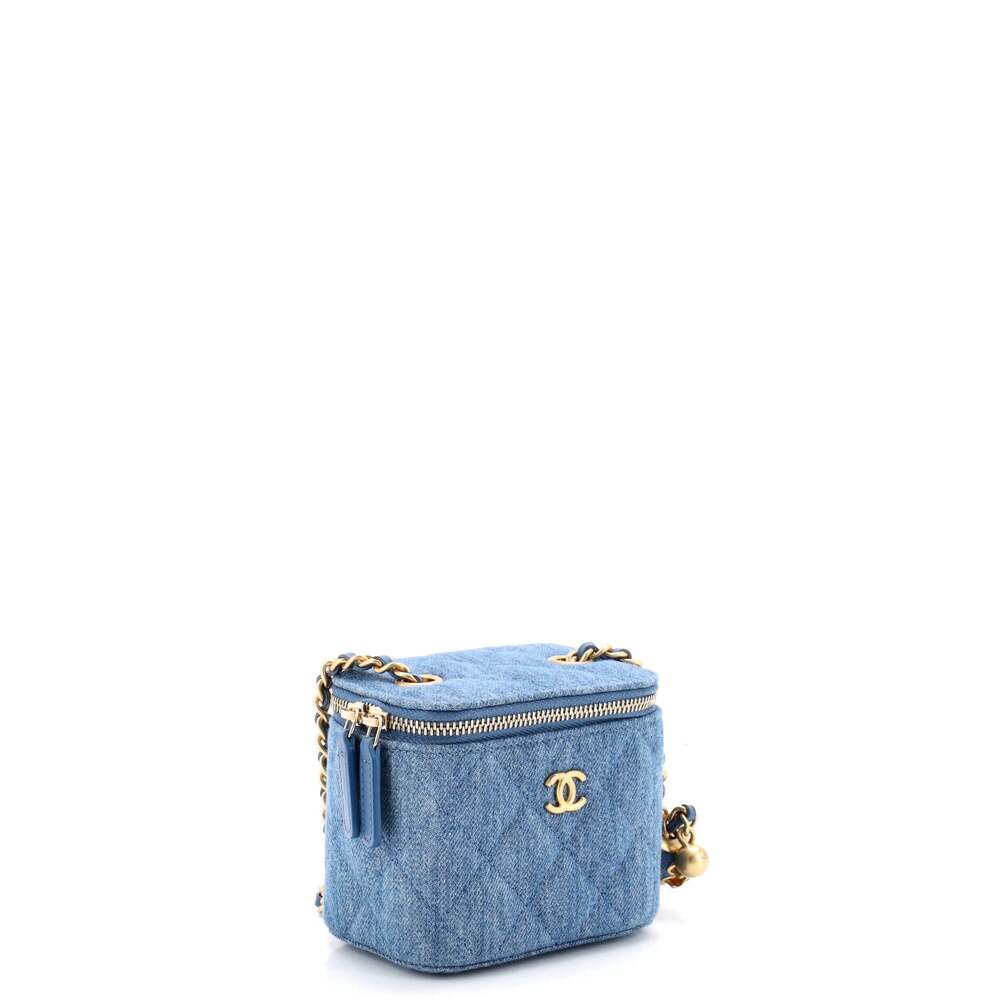 Chanel Pearl Crush Vanity Case With #269214C34B - Picture 3 of 7